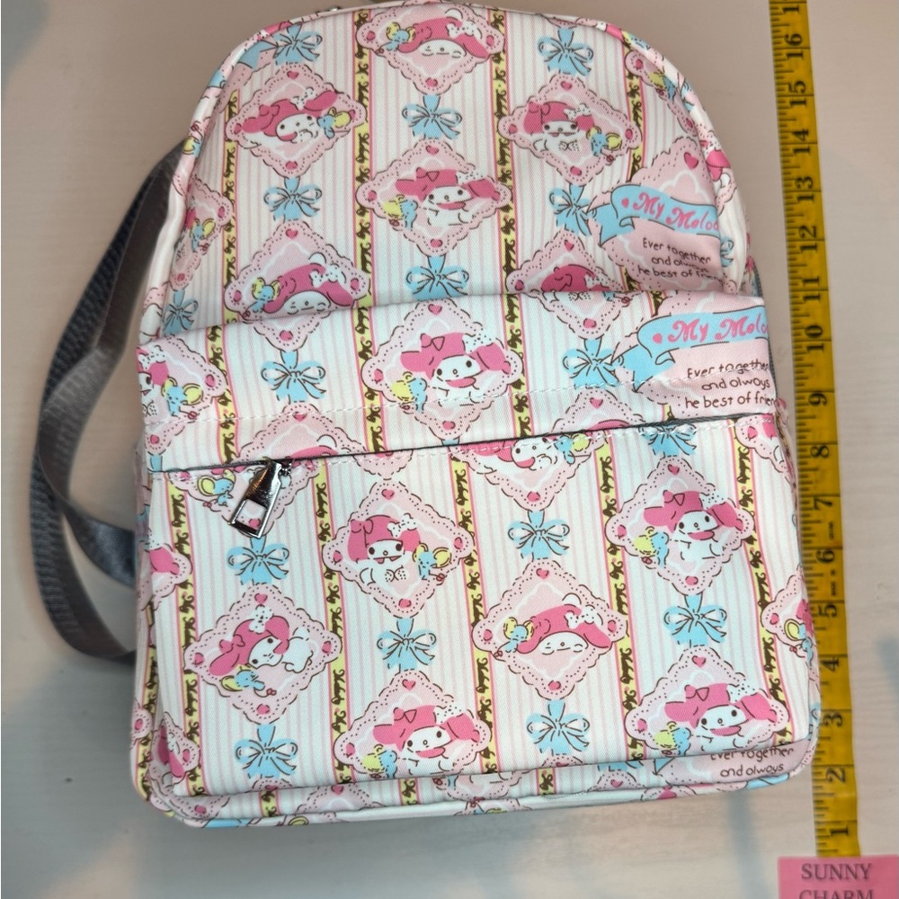 Pink Coquette Medium Backpack - Picture 7 of 9